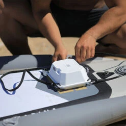 BATTERIE POWER FIN LITHIUM BLUEDRIVE -Kayak Des Vagues batterie power fin lithium bluedrive 3