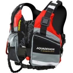 GILET AQUADESIGN TRISULI 70N ROUGE -Kayak Des Vagues gilet aquadesign trisuli 70n rouge 2