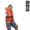 GILET PLASTIMO TYPHON ORANGE JUNIOR -Kayak Des Vagues gilet plastimo typhon orange junior