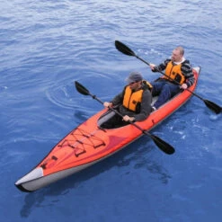 KAYAK GONFLABLE ADVANCED ELEMENTS FRAME CONVERTIBLE ELITE ROUGE -Kayak Des Vagues kayak gonflable advanced elements frame convertible elite rouge 3
