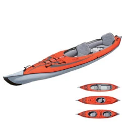 Kayak Des Vagues -Kayak Des Vagues kayak gonflable advanced elements frame convertible rouge 1