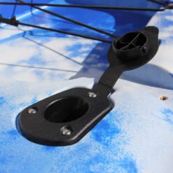 KAYAK MARGOUILLET SIT ON TOP 1 PLACE ANGLER BLEU ET BLANC -Kayak Des Vagues kayak margouillet sit on top 1 place angler bleu et blanc 2