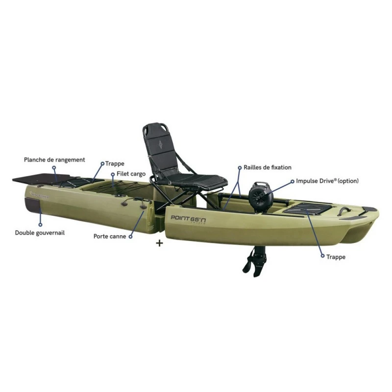 KAYAK MODULABLE POINT 65 KINGFISHER VERSION MER HOMOLOGABLE 3 KAYAK MODULABLE POINT 65 KINGFISHER VERSION MER HOMOLOGABLE