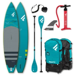 PADDLE FANATIC RAY AIR 12.6x32 PREMIUM GONFLABLE + PAGAIE CARBONE C35 COMPLET -Kayak Des Vagues paddle fanatic ray air 126x32 premium 2022 gonflable pagaie carbone c35 complet 1