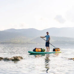 PADDLE FANATIC RAY AIR 12.6x32 PREMIUM GONFLABLE + PAGAIE CARBONE C35 COMPLET -Kayak Des Vagues paddle fanatic ray air 126x32 premium 2022 gonflable pagaie carbone c35 complet 2