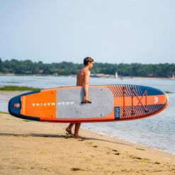 PADDLE GONFLABLE AQUA MARINA ATLAS 12.0 2023 -Kayak Des Vagues paddle gonflable aqua marina atlas 120 2023 4