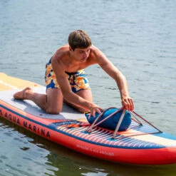 PADDLE GONFLABLE AQUA MARINA ATLAS 12.0 2023 -Kayak Des Vagues paddle gonflable aqua marina atlas 120 2023 5