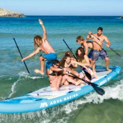 PADDLE GONFLABLE AQUA MARINA MEGA 18.1 2023 -Kayak Des Vagues paddle gonflable aqua marina mega 181 2022 8