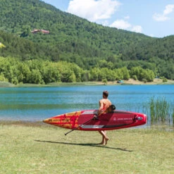 PADDLE GONFLABLE AQUA MARINA RACE 12.6 2023 -Kayak Des Vagues paddle gonflable aqua marina race 126 2022 8