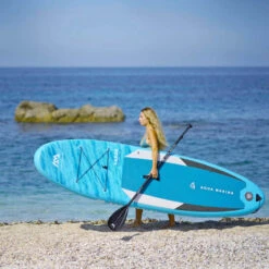 PADDLE GONFLABLE AQUA MARINA VAPOR 10.4 2022 -Kayak Des Vagues paddle gonflable aqua marina vapor 104 2022 2