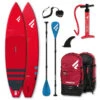 PADDLE GONFLABLE FANATIC RAY AIR 12.6 X 32 PURE ROUGE 2022 -Kayak Des Vagues paddle gonflable fanatic ray air 126 x 32 pure rouge 2022