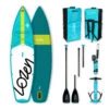 PADDLE GONFLABLE LOZEN 10.8 BLEU 1 PADDLE GONFLABLE LOZEN 10.8 BLEU -Kayak Des Vagues paddle gonflable lozen 108 bleu 2021