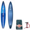 PADDLE GONFLABLE SROKA ALPHA FUSION BLEU 12.6 X 28 2021 -Kayak Des Vagues paddle gonflable sroka alpha fusion bleu 126 x 28 2021