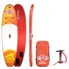 PADDLE GONFLABLE SROKA MALIBU FUSION ORANGE 10.0 -Kayak Des Vagues paddle gonflable sroka malibu fusion orange 100 2021