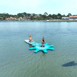 PLATEFORME YOGA GONFLABLE AQUA MARINA YOGA DOCK 2023 -Kayak Des Vagues plateforme yoga gonflable aqua marina yoga dock 2023 8