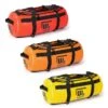 Sac De Voyage étanche DUFFEL BAG 90L HOWZIT - ORANGE 1 Sac De Voyage étanche DUFFEL BAG 90L HOWZIT - ORANGE -Kayak Des Vagues sac de voyage etanche duffel bag 90l howzit orange black