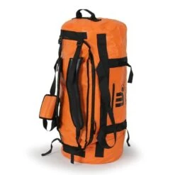 Sac De Voyage étanche DUFFEL BAG 90L HOWZIT - ORANGE -Kayak Des Vagues sac de voyage etanche duffel bag 90l howzit orange black 12