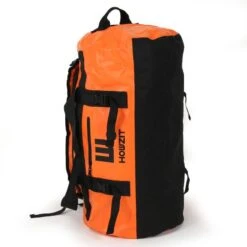 Sac De Voyage étanche DUFFEL BAG 90L HOWZIT - ORANGE -Kayak Des Vagues sac de voyage etanche duffel bag 90l howzit orange black 8